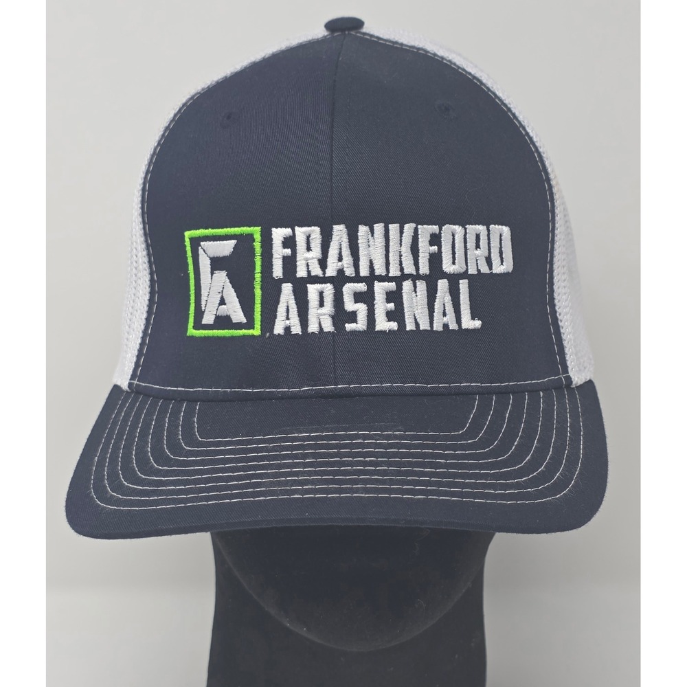 Frankford Arsenal Trucker Hat Richardson Navy White Mesh Snapback Cap